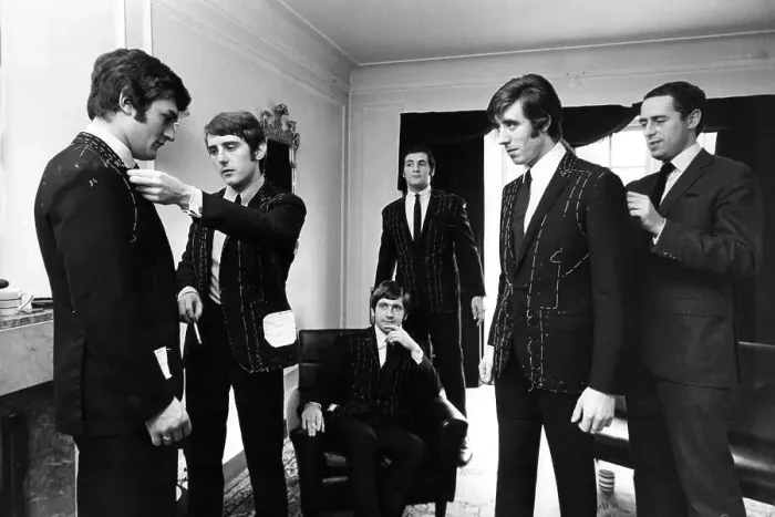 Framed Print : The Moody Blues 1965 Framed Print : The Moody Blues 1965