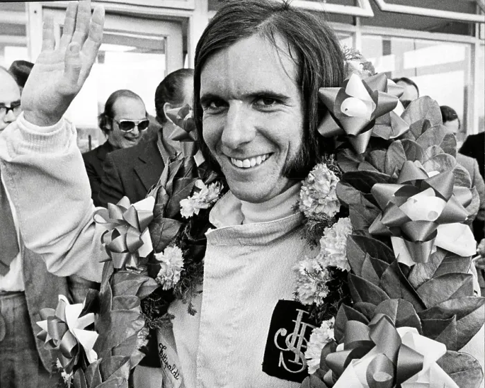Framed Print : Motor racing driver Emerson Fittipaldi Framed Print : Motor racing driver Emerson Fittipaldi