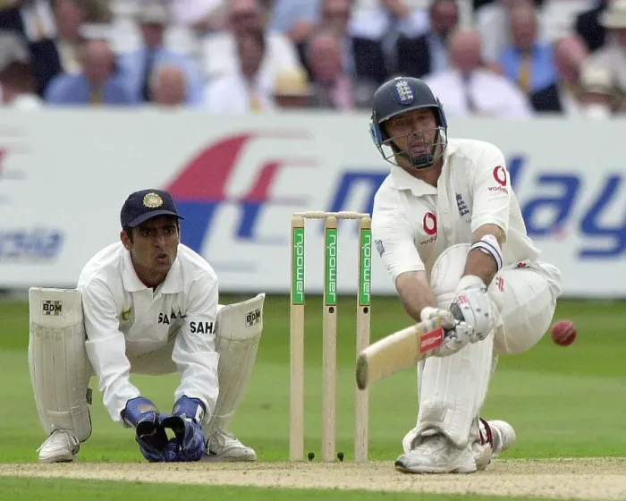 Framed Print : Nasser Hussain on his way to 120 not out during the first cricket test match England v India at Lords Framed Print : Nasser Hussain on his way to 120 not out during the first cricket test match England v India at Lords