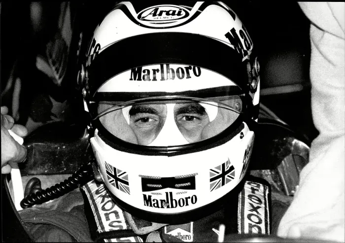 Framed Print : Nigel Mansell 1989 Framed Print : Nigel Mansell 1989