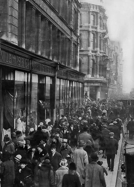 Oxford Street, Christmas, 1926