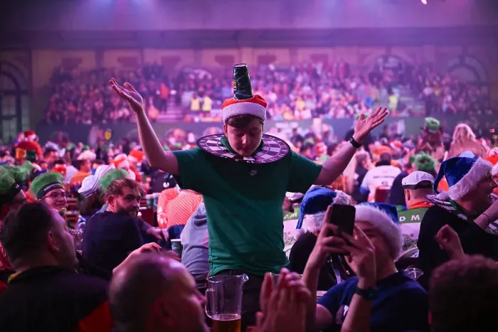 Framed Print : The Paddy Power PDC World Darts Championships 2024. Alexandra Palace Framed Print : The Paddy Power PDC World Darts Championships 2024. Alexandra Palace