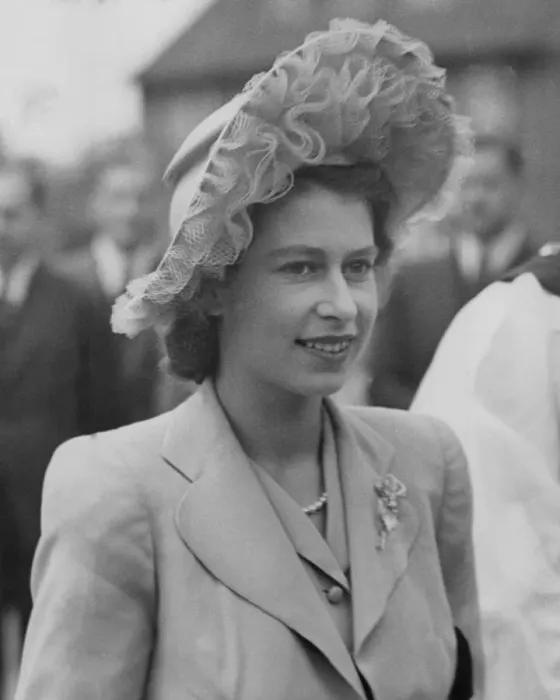 Framed Print : Princess Elizabeth in 1947 Framed Print : Princess Elizabeth in 1947