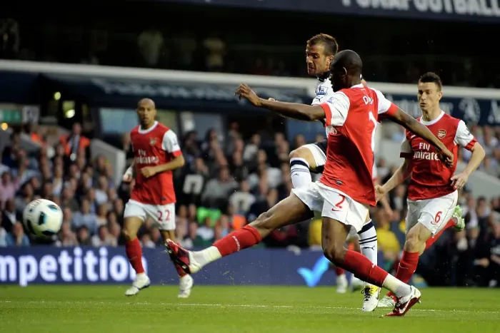 Framed Print : Rafael van der Vaart scores the equaliser for Spurs 2011 Framed Print : Rafael van der Vaart scores the equaliser for Spurs 2011