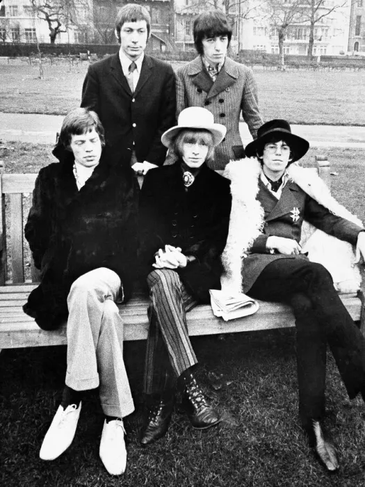 Framed Print : The Rolling Stones in 1967 Framed Print : The Rolling Stones in 1967