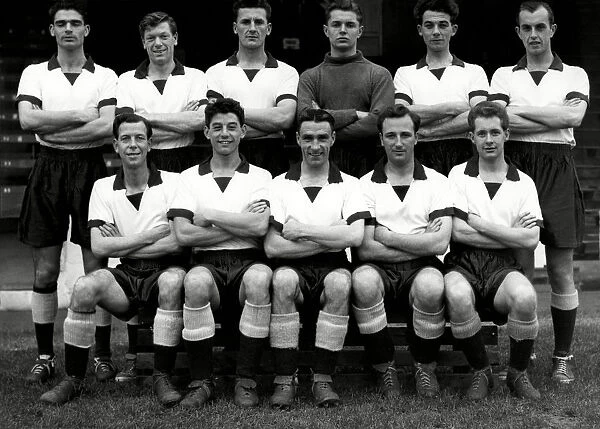 Rotherham United FC 1954  /  55 Back Row L to R: S. McLaren F. Davis