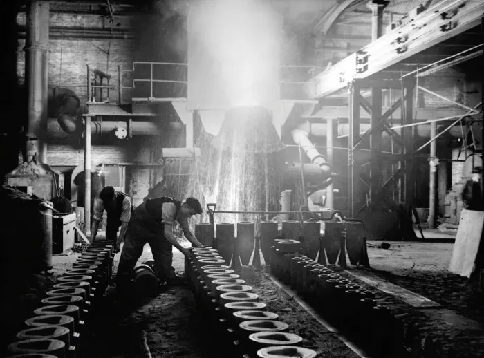 Framed Print : At the Royal Ordnance factory 1939
