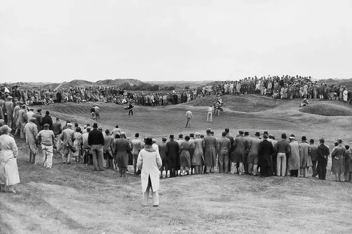 Framed Print : Ryder Cup 1937 at Southport & Ainsdale golf course, GB & Ireland V America Framed Print : Ryder Cup 1937 at Southport & Ainsdale golf course, GB & Ireland V America