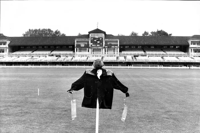 Framed Print : A scarecrow at Lords Cricket ground Framed Print : A scarecrow at Lords Cricket ground