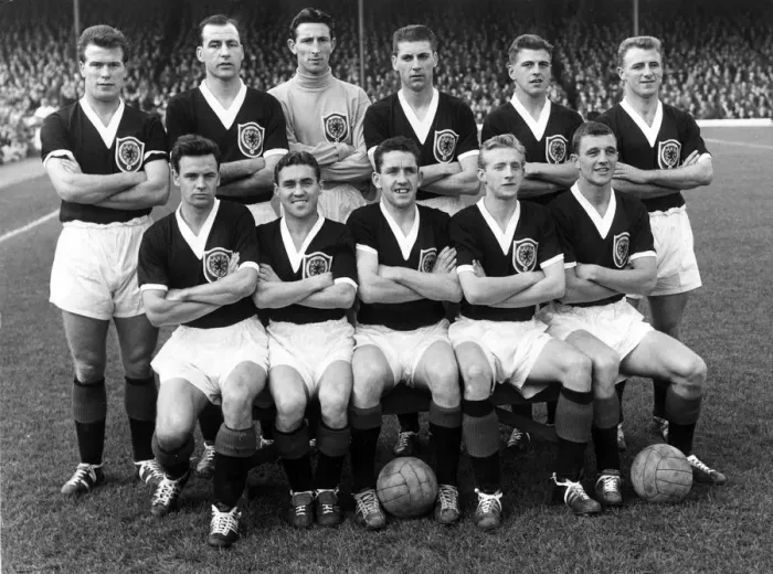 Framed Print : Scotland Football team 1958 Framed Print : Scotland Football team 1958