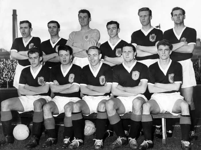 Framed Print : Scotland Football team 1960 Framed Print : Scotland Football team 1960