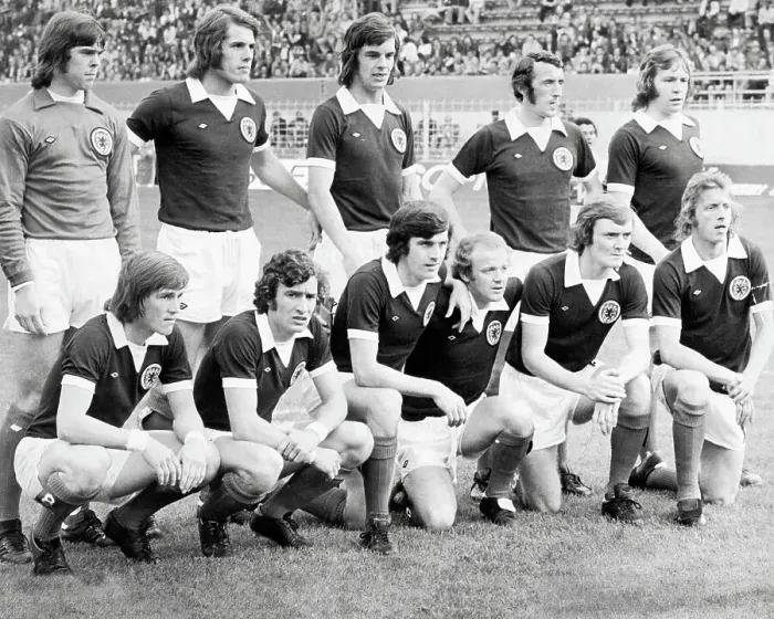 Framed Print : The Scotland World Cup Squad of 1974 Framed Print : The Scotland World Cup Squad of 1974