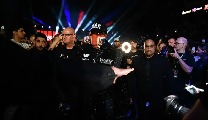 Framed Print : SoulofSport. Derek Chisora fight week behind the scenes 2024