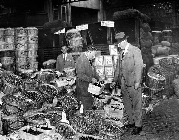 Spitalfields Market, London 1936