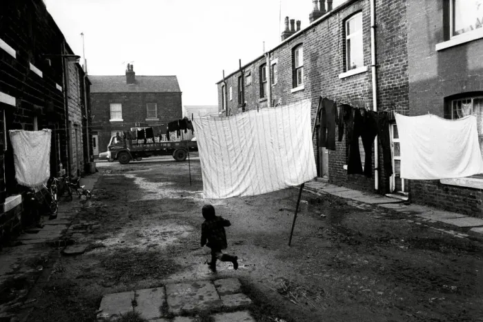 Framed Print : Street scene in Littleborough in Lancashire Framed Print : Street scene in Littleborough in Lancashire