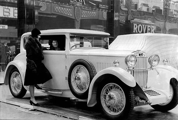 A Sunbeam motor car 1930
