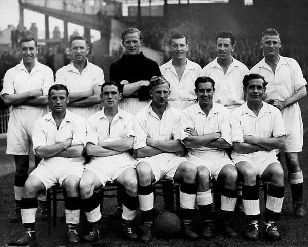 Swansea Town 1949. Swansea Town FC Front Row Billy Lucas