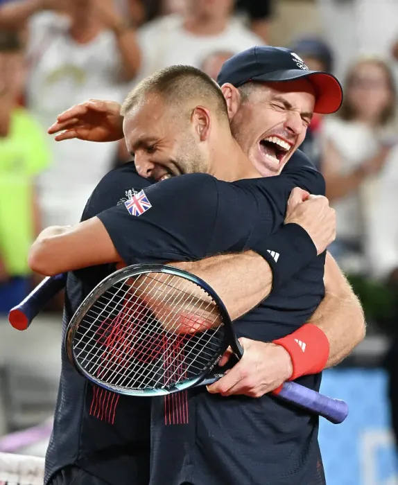 Framed Print : Team GB tennis players Andy Murray and Dan Evans Paris 2024 Olympics Framed Print : Team GB tennis players Andy Murray and Dan Evans Paris 2024 Olympics