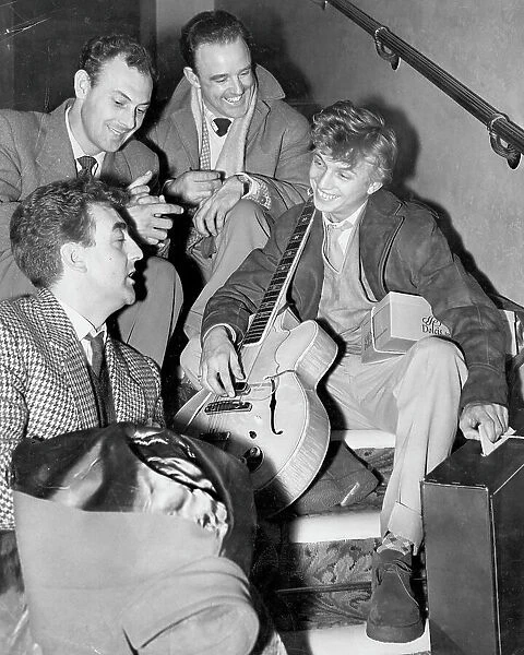 Tommy Steele and his band the Steelmen 1957