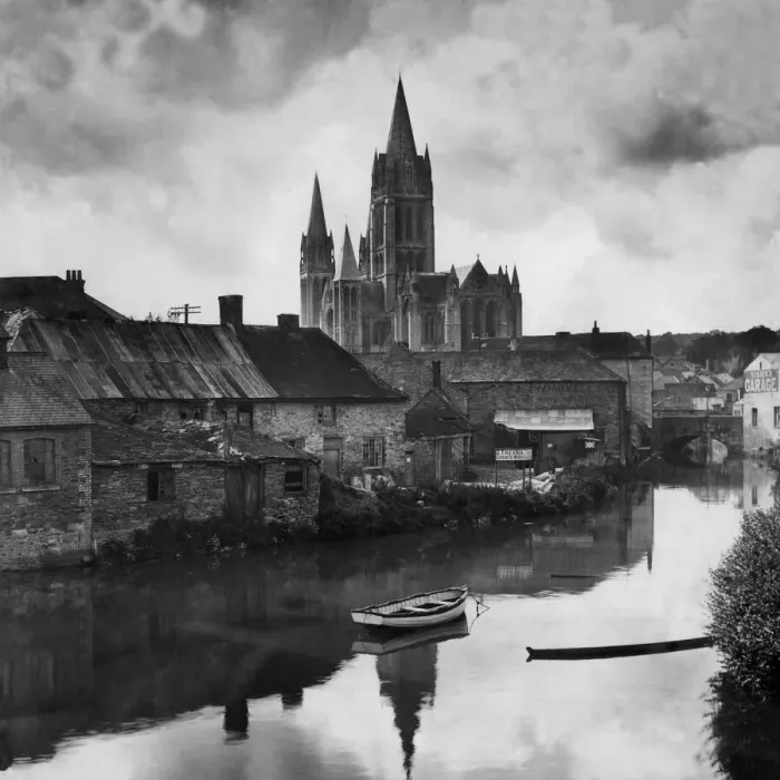Framed Print : Truro Cathedral, 1935 Framed Print : Truro Cathedral, 1935