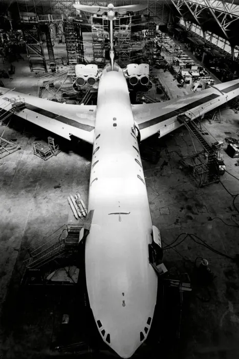 Framed Print : VC-10 Aircraft under construction 1962 Framed Print : VC-10 Aircraft under construction 1962