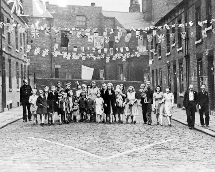 Framed Print : VE Day Street Party Framed Print : VE Day Street Party