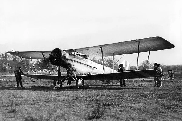 The Vickers Vespa IV biplane 1928