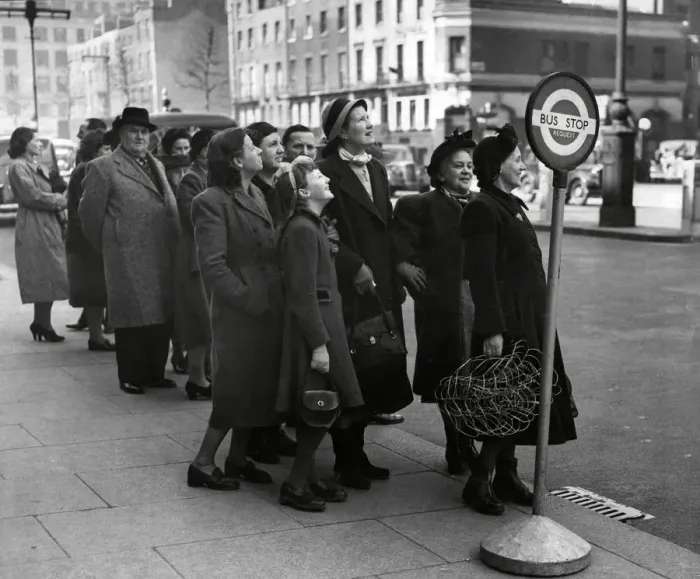 Framed Print : Waiting for the bus Framed Print : Waiting for the bus