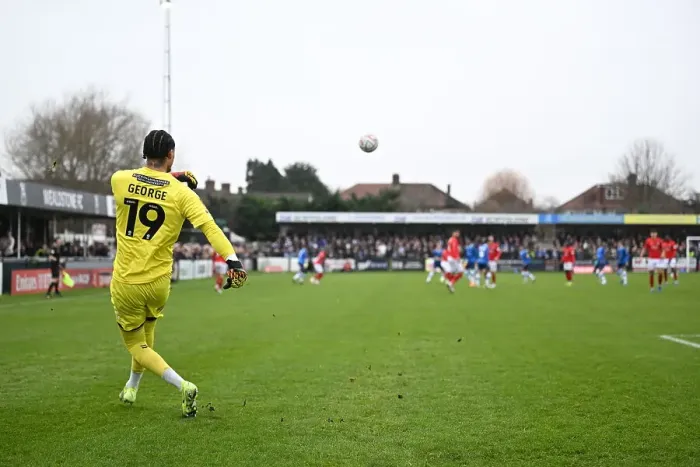 Framed Print : Wealdstone fc v Wycombe Wanderers, FA Cup 2nd round