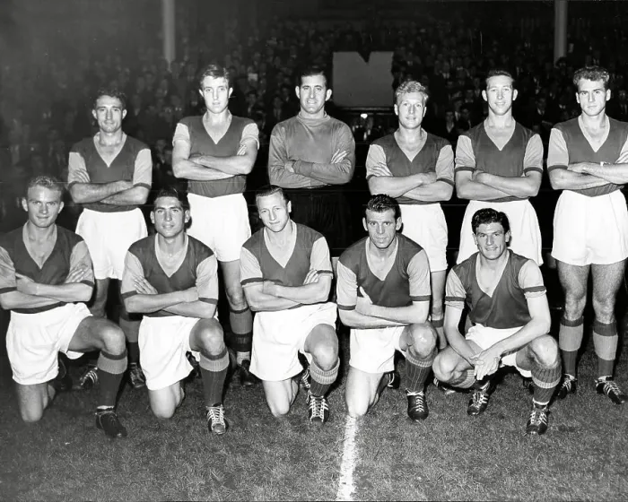 Framed Print : West Ham United Team Group 1956-57 Season Framed Print : West Ham United Team Group 1956-57 Season