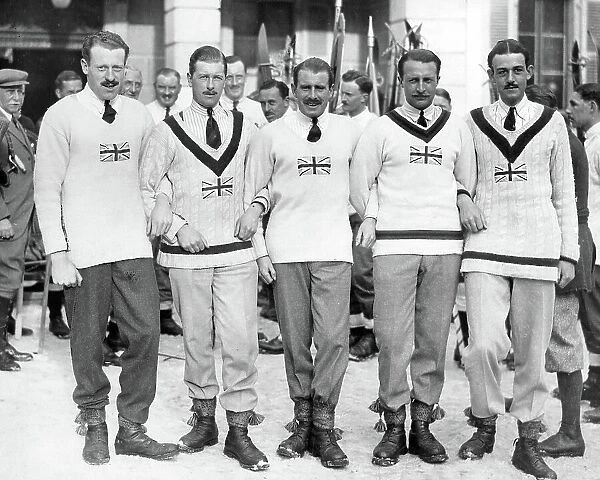 Winter Olympic Games 1924 - Bobsleigh team