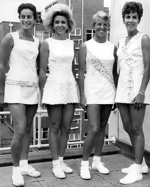 Women tennis players at Wimbledon