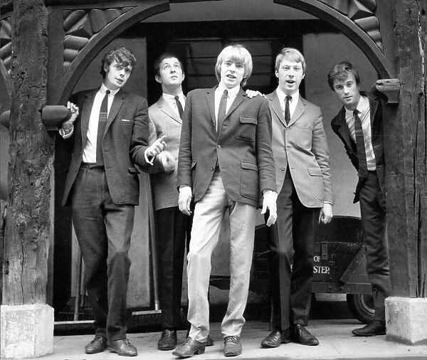 The Yardbirds 1964. Pop Group Left to Right Paul Samwell-Smith