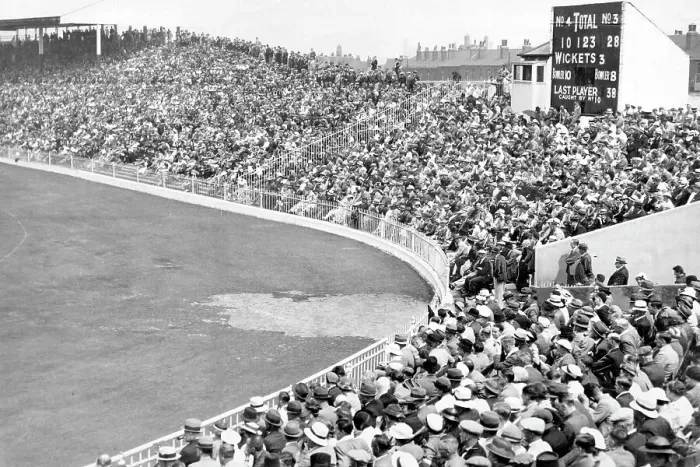 Framed Print : Yorkshire v Lancashire, County Championship Match 1937 Framed Print : Yorkshire v Lancashire, County Championship Match 1937