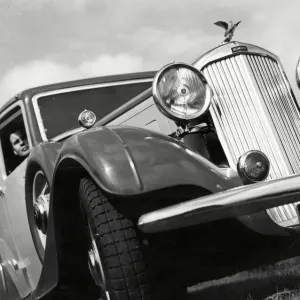 1935 Six Cylinder Humber Snipe Sports Saloon Print 1935 Six Cylinder Humber Snipe Sports Saloon Print