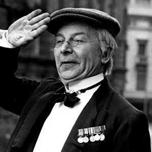 Actor Clive Dunn as his Dads Army character Corporal Jones