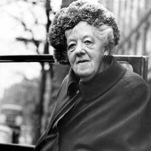 Actress Margaret Rutherford