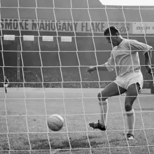 Alex Harley, Manchester City F.C. footballer, in action against Aston Villa 1962 Alex Harley, Manchester City F.C. footballer, in action against Aston Villa 1962
