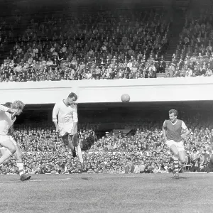 Arsenal vs Manchester United, en Highbury 1962. Arsenal vs Manchester United, en Highbury 1962.