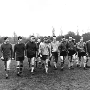 Aston Villa players training, 1961 Aston Villa players training, 1961