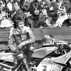 Barry Sheene at Oulton Park Barry Sheene at Oulton Park