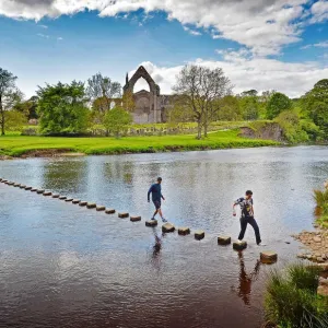 Bolton Abbey Print, North Yorkshire Landscape Bolton Abbey Print, North Yorkshire Landscape