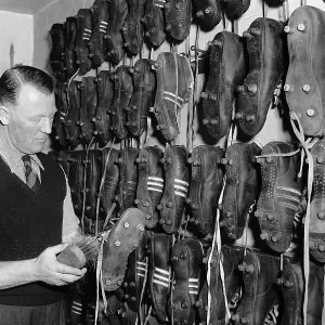 The Boot Room at Arsenal F. C 1957