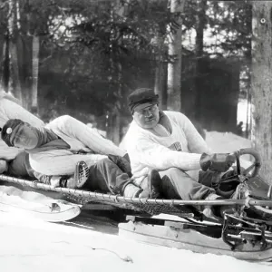 British Bobsleigh Team at Chamonix 1924 British Bobsleigh Team at Chamonix 1924