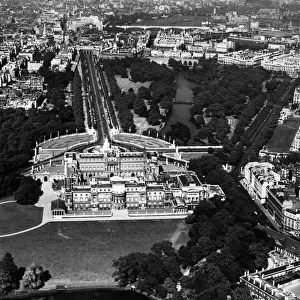 Buckingham Palace from the air