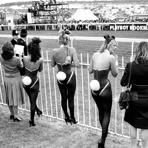 Bunny Girls at the 1978 Epsom Derby