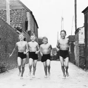 Children's Swim Print, August 1941 Children's Swim Print, August 1941
