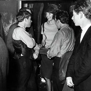 Cilla working at the Cavern Club