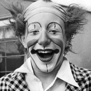 Circus Clown Print 1938 Bertram Mills Circus Clown Print 1938 Bertram Mills