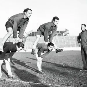 CoventryCity football club's manager JesseCarverwatches the players training CoventryCity football club's manager JesseCarverwatches the players training